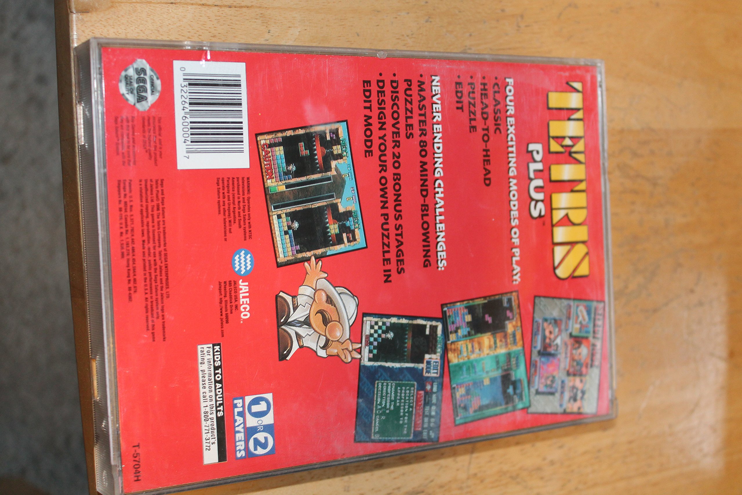 Amazon.com: Tetris Plus - Sega Saturn : Video Games